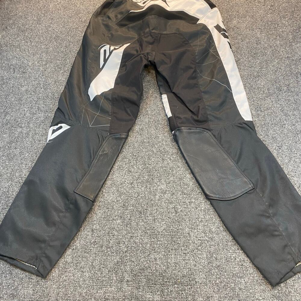 Shot Race Gear Contact Infinite Motocross Dirt Bike Riding Pants Black White 32 - Picture 4 of 8